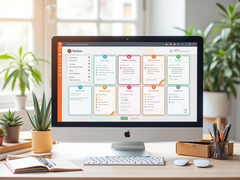notion template for etsy sellers